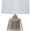 Ashley Furniture Jaslyn - Pearl Silver Finish - Glass Table Lamp (1/cn)