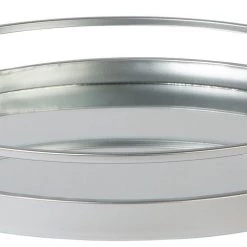 Ashley Furniture Adria - Silver Finish - Tray Table Decor