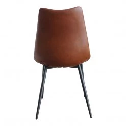 Moe's Home Collection Alibi Dining Chair Brown-m2 Chairs 12 Moe's Home Collection Alibi Dining Chair Brown-m2 Chairs