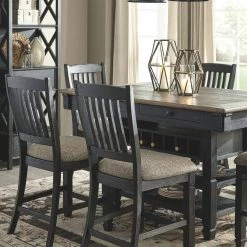 Ashley Furniture Tyler - Black/gray - Rect Dining Room Counter Table
