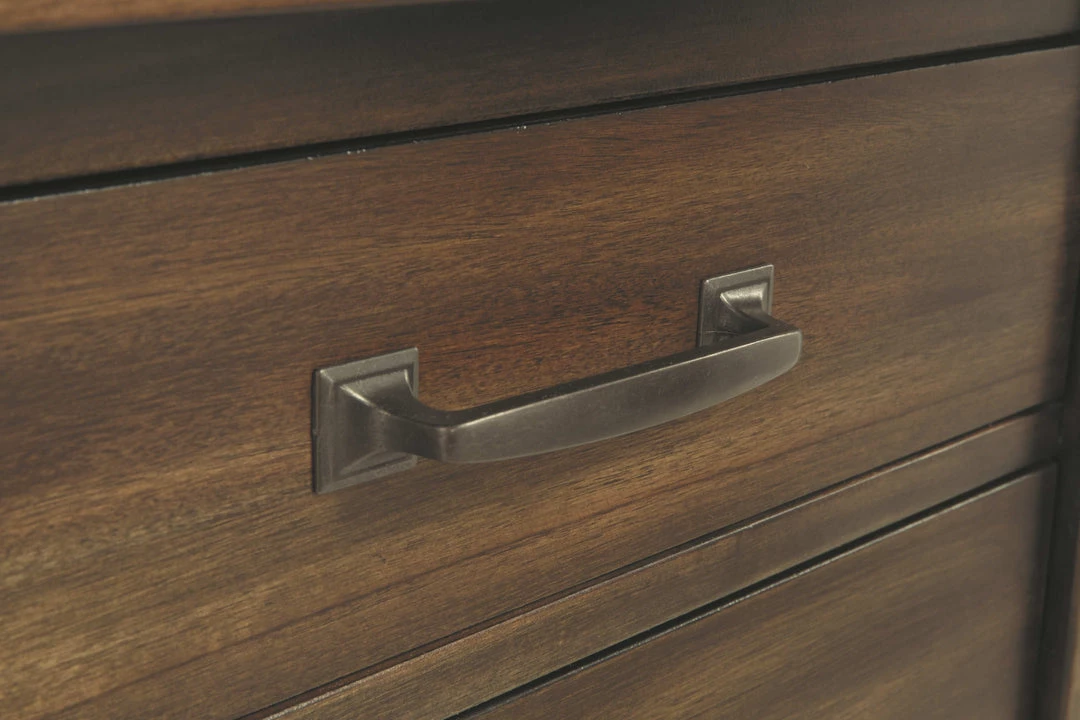 Ashley Furniture Lakeleigh - Brown - Three Drawer Night Stand 5 Ashley Furniture Lakeleigh - Brown - Three Drawer Night Stand