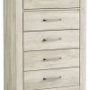 Ashley Furniture Bellaby - Whitewash - Five Drawer Chest Chests