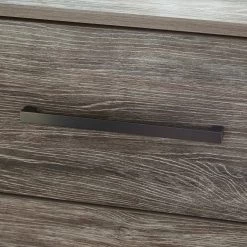 Ashley Furniture Nightstands Cazenfeld - Black/gray - Two Drawer Night Stand