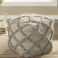 Ashley Furniture Adelphie - Gray - Pouf Accessories