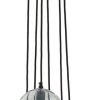 Ashley Furniture Sybil - Clear/black - Glass Pendant Light (1/cn) 2 Ashley Furniture Sybil - Clear/black - Glass Pendant Light (1/cn)