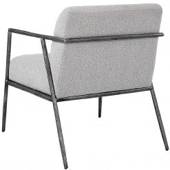 Chairs Uttermost Brisbane Light Gray Accent Chair
