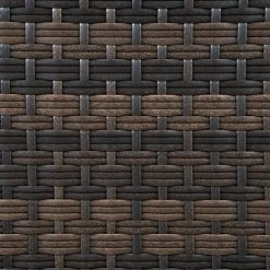 Ashley Furniture Easy - Dark Brown/beige - Sofa Sec/chair W/cush (3/cn) Outdoor Sets