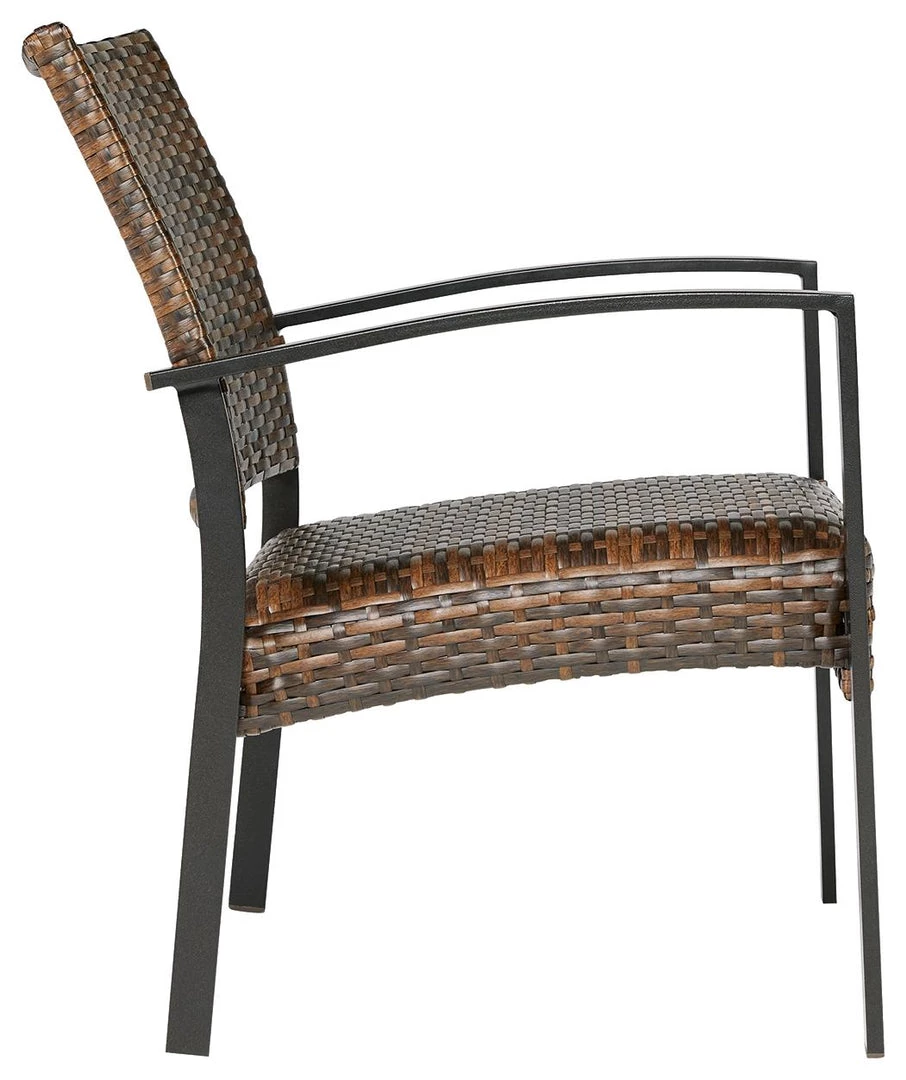 Ashley Furniture Zariyah - Dark Brown - Love/chairs/table Set (4/cn) 10 Ashley Furniture Zariyah - Dark Brown - Love/chairs/table Set (4/cn)