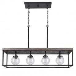 Uttermost Pearsall 4 Light Industrial Island Light Accessories