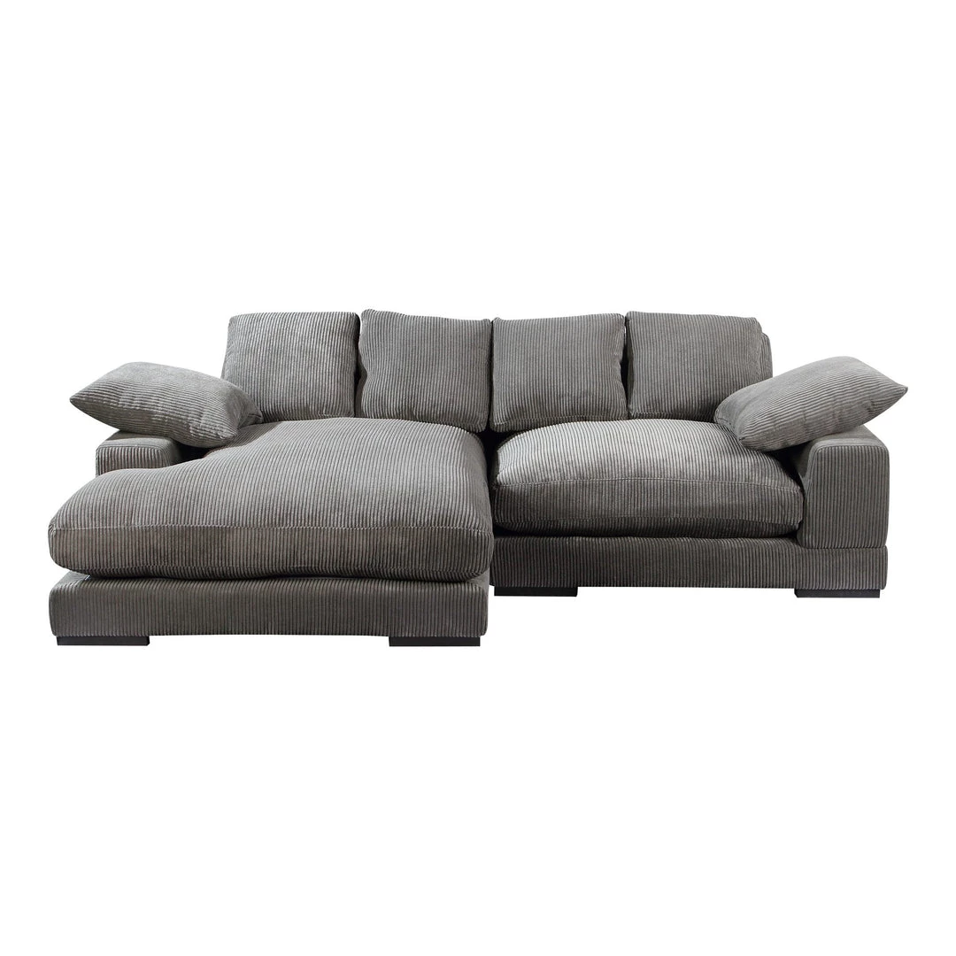 Moe's Home Collection Plunge Sectional Charcoal 3 Moe's Home Collection Plunge Sectional Charcoal