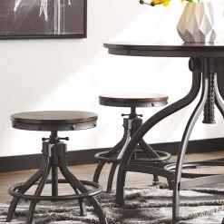 Ashley Furniture Dining Room Sets Odium - Brown - Drm Counter Table Set (5/cn)