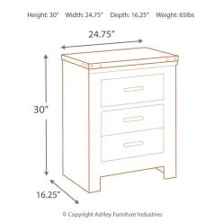 Ashley Furniture Nightstands Trinell - Ultimate Best In Class One Drawer Night Stand