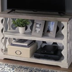 Ashley Furniture Havalance - Gray/white - Console Sofa Table