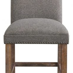 Ashley Furniture Aleeda - Brown/gray - Upholstered Barstool (2/cn)