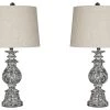 Ashley Furniture Macawi - Antique Ultimate Best In Class Poly Table Lamp (2/CN)