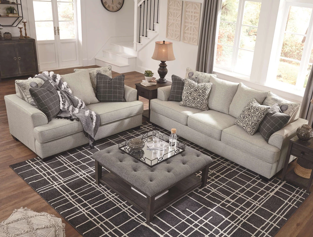 Ashley Furniture Velletri - Pewter - Loveseat Loveseats 8 Ashley Furniture Velletri - Pewter - Loveseat Loveseats