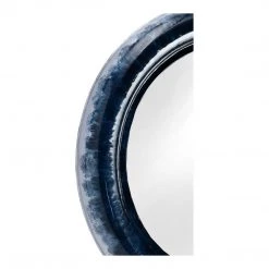 Moe's Home Collection Atlantis Mirror Blue