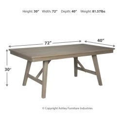 Signature Design By Ashley® Aldwin - Gray - Rectangular Dining Room Table, 4 Upholstered Side Chairs 11 Signature Design By Ashley® Aldwin - Gray - Rectangular Dining Room Table, 4 Upholstered Side Chairs