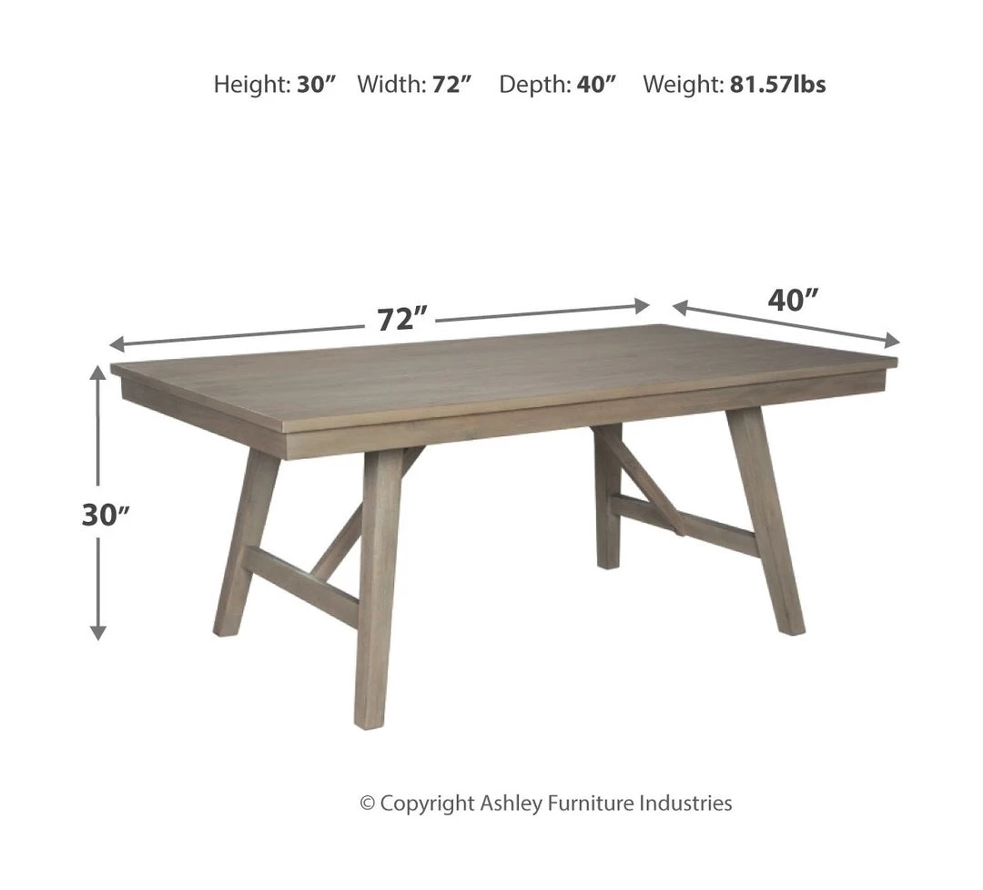 Signature Design By Ashley® Aldwin - Gray - Rectangular Dining Room Table, 4 Upholstered Side Chairs 7 Signature Design By Ashley® Aldwin - Gray - Rectangular Dining Room Table, 4 Upholstered Side Chairs