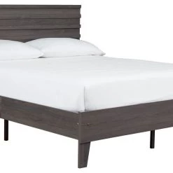 Signature Design By Ashley® Brymont - Dark Gray - Full Panel Platform Bed Beds