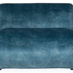 Moe's Home Collection Fireside Chair Azure