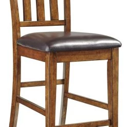 Ashley Furniture Ralene - Medium Brown - Upholstered Barstool (2/cn) Stools