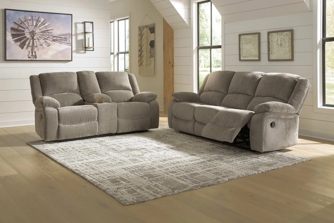 Signature Design By Ashley® Reclining Furniture Draycoll - Reclining Sofa, Double Reclining Loveseat With Console 4 Signature Design By Ashley® Reclining Furniture Draycoll - Reclining Sofa, Double Reclining Loveseat With Console