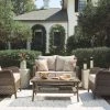 Signature Design By Ashley® Outdoor Sets Clear Ridge - Light Brown - 3 Pc. - Lounge Set