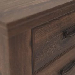 Ashley Furniture Quinden - Dark Brown - Two Drawer Night Stand