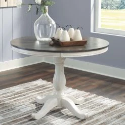 Signature Design By Ashley® Nelling - White - Dining Room Table