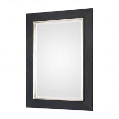 Accessories Uttermost Kaira Textured Black Mirror