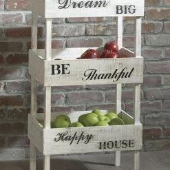 Ashley Furniture Yulton - Antique White - Storage Shelf