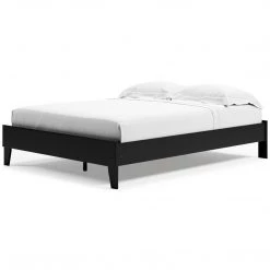 Ashley Furniture Flannia - Gray - Platform Bed Beds 47 Ashley Furniture Flannia - Gray - Platform Bed Beds