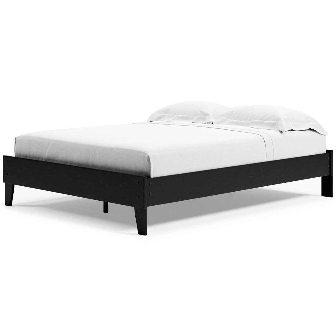 Ashley Furniture Flannia - Gray - Platform Bed Beds 18 Ashley Furniture Flannia - Gray - Platform Bed Beds