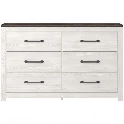 Signature Design By Ashley® Gerridan - Best In Class/Gray - Dresser, Mirror, Panel Bed