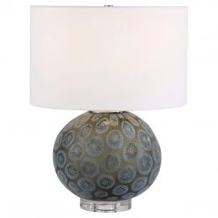Accessories Uttermost Agate Slice Charcoal Table Lamp
