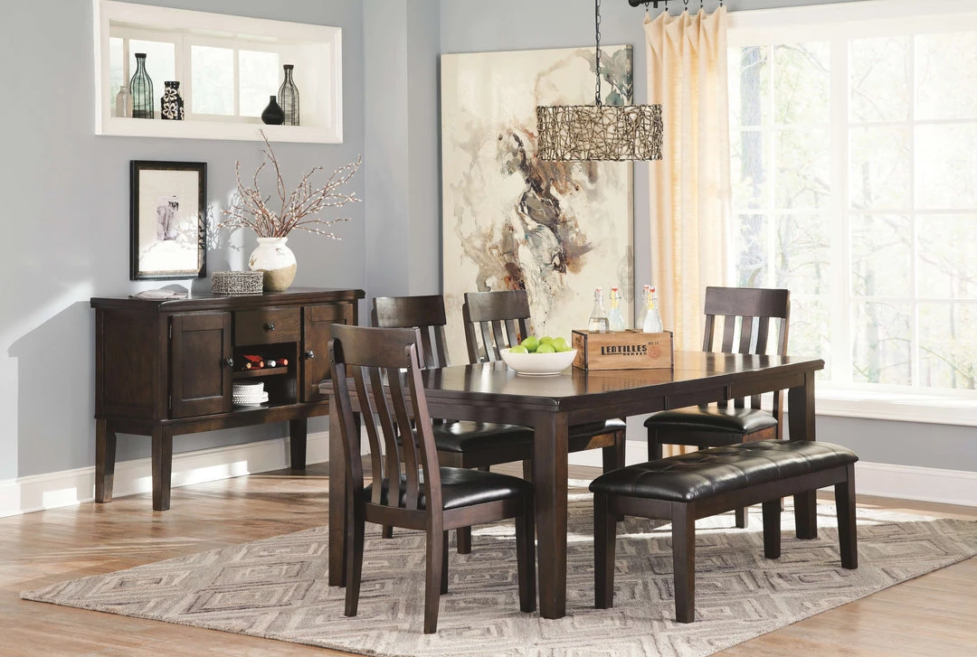Ashley Furniture Haddigan - Dark Brown - Large Uph Dining Room Bench 5 Ashley Furniture Haddigan - Dark Brown - Large Uph Dining Room Bench