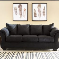 Ashley Furniture Darcy - Sofa Flared Frame - Stationary Sofas
