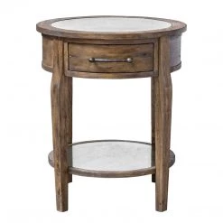 Tables Uttermost Raelynn Wood Lamp Table