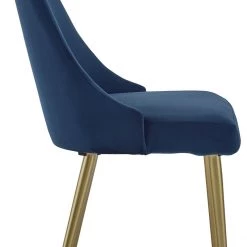 Ashley Furniture Chairs Wynora - Blue/gold Finish - Dining Uph Side Chair (2/cn) 13 Ashley Furniture Chairs Wynora - Blue/gold Finish - Dining Uph Side Chair (2/cn)
