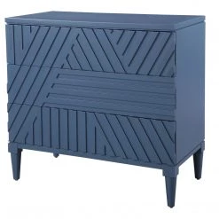 Uttermost Colby Blue Drawer Chest Chests