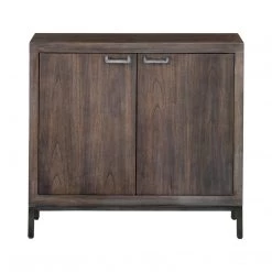 Uttermost Nadie Light Walnut Console Cabinet Cabinets