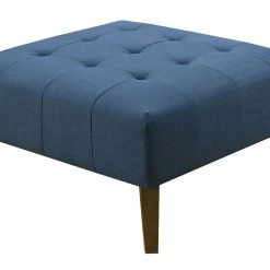 Emerald Home Ottomans Binetti Ottoman- Navy 15 Emerald Home Ottomans Binetti Ottoman- Navy