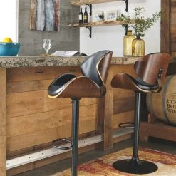 Ashley Furniture Bellatier - Ultimate Best In Class Tall UPH Swivel Barstool(1/CN) Stools