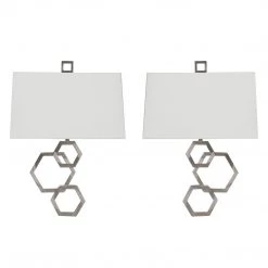 Uttermost Deseret Nickel 2 Light Sconce S/2