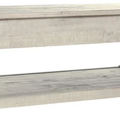 Ashley Furniture Tables Shawnalore - Whitewash - Rectangular Cocktail Table