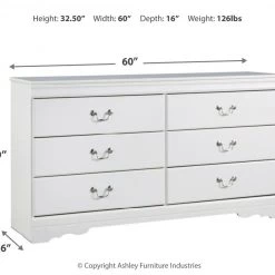 Ashley Furniture Anarasia - Best In Class - Dresser, Mirror