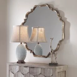 Accessories Uttermost Valentia Silver Mirror