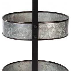 Ashley Furniture Table Decor Estela - Gray/black - Tray