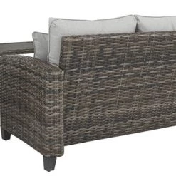 Ashley Furniture Cloverbrooke - Gray - Sofa/chairs/table Set (4/cn) Outdoor Sets